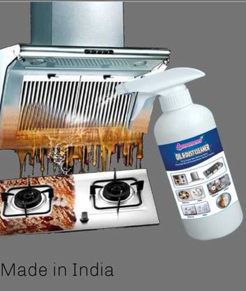 मोमेंस किचन ऑइल और ग्रीस स्टेन रिमूवर | चिमनी और ग्रिल क्लीनर दाग हटानेवाला