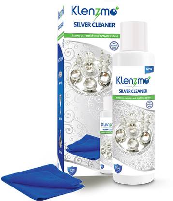 Klenzmo Silver Cleaning Liquid,No Silver Loss, With Microfiber cloth