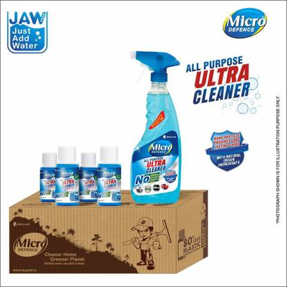 MicroDefence All Purpose Cleaner|Kills 99.9% Germs|Reduce Plastic|Concentrates Makes
