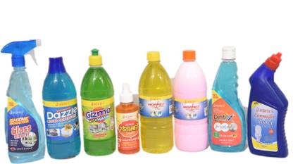 SHINE EXPERT Swetambari, Dintox, Shine Booster, Gizmo, Dazzle Detergent, Mopper