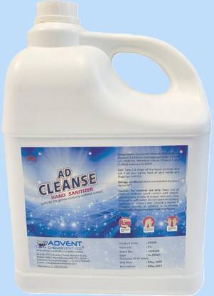 Advent Chembio Pvt. Ltd. AD CLEANSE HAND SANITIZER 5L