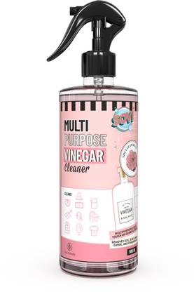SOVI Multi-Purpose Vinegar Cleaner, Hard Water Stain Remover, Degreaser, CleanScent