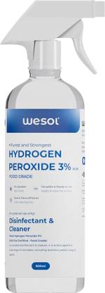 Wesol Hydrogen Peroxide 3% Food Grade Disinfectant Spray & Liquid