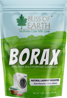 Bliss of Earth Borax Powder Multipurpose Cleaning & Stain Remover, Ants Killer & Slime Making