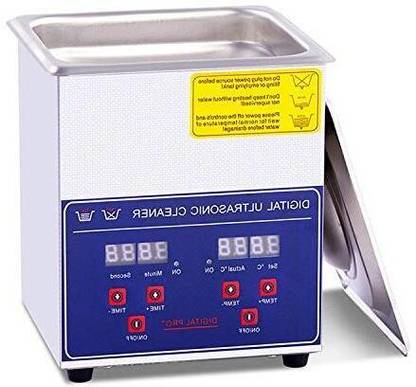 Verilux and Jewelry Cleaner, Home Ultrasonic Cavitation Machine for Glasses