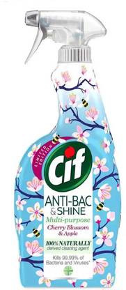 Cif Anti-Bac & Shine Multi-purpose Spray Cherry Blossom & Apple 700ml