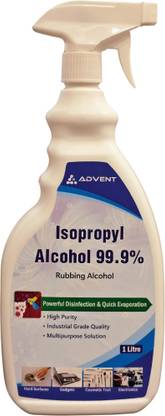 Advent Chembio Pvt. Ltd. ISO Propyl Alcohol 99.9% Pure (IPA) 1L