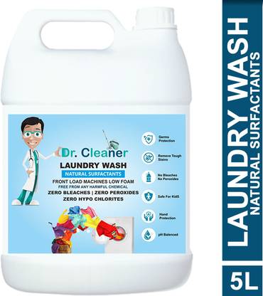 Dr Cleaner Laundry Wash 2X POWER LOW FOAM LAUNDRY LIQUID DETERGENT (5L)
