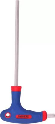 De Neers 1.5mm Two Way Hex Key With Handle | For Home and Industrial (Pack of 1) Allen Key Set