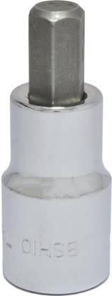TAPARIA BSH10-1/2" Square Drive 10mm Hex. Bit Sockets Allen Key Set