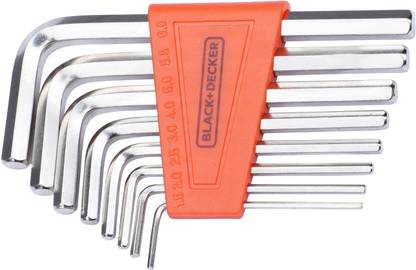 BLACK+DECKER BDHT81593 Allen Key Set