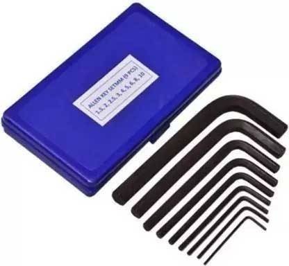 Wolzook Allen Key Kit Bolt Wrench L Shape Repair Tool Set for Bike/Bicycle/Cycle Wo-02 Allen Key Set