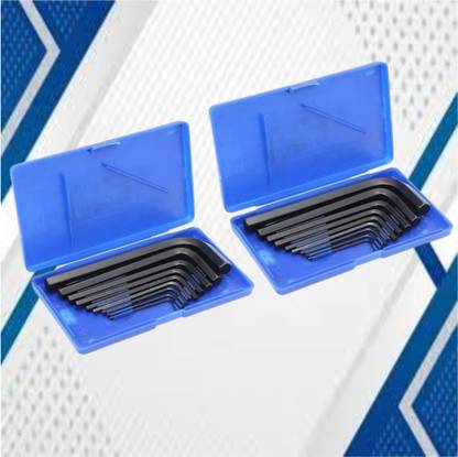 TMS Combination Allen Key Set Box (Pack Of 2) Allen Key Set