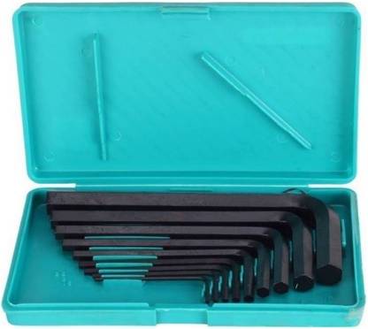 DUMDAAR new Hex Allen Key Set (Pack of 9) Box Allen Key Set