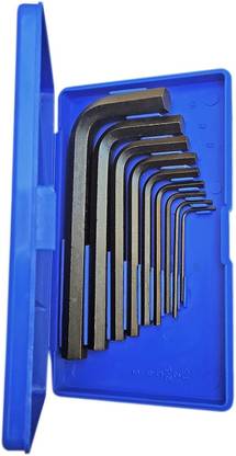 Inditrust Heavy duty 9pc Hex Allen key set Packet size Allen Key Set
