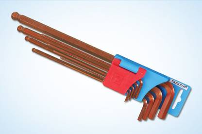 TAPARIA KBHM9X Allen Key Set