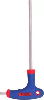 De Neers 3mm Two Way Hex Key With Handle | For Home and Industrial Use(Pack of 10) Allen Key Set