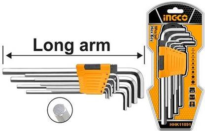 INGCO HHK11091 Hex key Allen Key Set