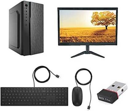 Starcool Daily use PC Intel Core i5-2320 Core i5 (8 GB DDR3/500 GB/128 GB SSD/Windows 11 Home/19 Inch Screen/i5-8GB-500GB-128GB-Win11-19 inch) with MS Office