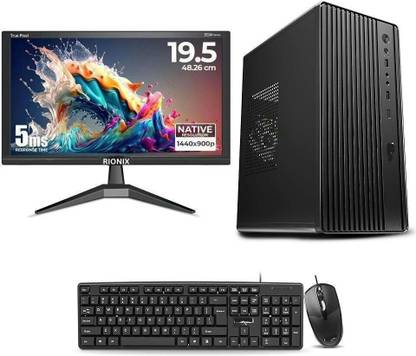 rionix intel Core i3 (4 GB DDR3/128 GB SSD/Windows 11 Home/1 GB INTEL HD/15.1 Inch Screen/RIO core i3 -4gb-128GB-15 inch) with MS Office