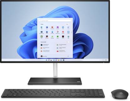 HP All-in-One Core i3 (8 GB DDR4/1 TB/256 GB SSD/Windows 11 Home/Intel UHD Graphics 730/23.8 Inch Screen/24-ck0550in)