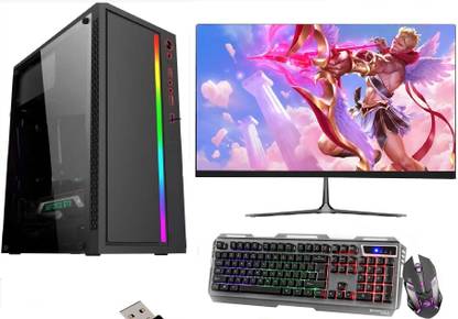 rionix Gaming & Editing Desktops Core i5 Core i5 (16 GB DDR4/512 GB SSD/Windows 11 Home/2 GB/19 Inch Screen/Gaming Pc With 2 GB Graphics NVIDIA GeForce GT 630 graphics Card Core) with MS Office