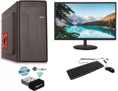 TECH- Assemblers Basic Core i3 (4 GB DDR3/500 GB/Windows 10 Pro/15 Inch Screen/1702_01)