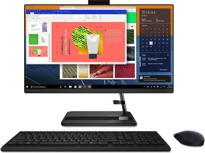 Lenovo IdeaCentre AIO 3 Core i3 (8 GB DDR4/512 GB SSD/Windows 11 Home/23.8 Inch Screen/11th Gen Intel i3 23.8" FHD IPS 3-Side Edgeless All-in-One Desktop)