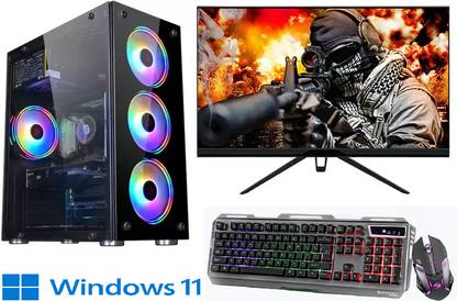 ZOONIS Gaming & Editing Desktops Core i5 (6th Gen) Core i5 (6th Gen) (16 GB DDR4/1 TB/512 GB SSD/Windows 10 Pro/4 GB 4GB GT-730/22 Inch Screen/Gaming & Editing Desktops Core i5 6th Generation Desktop With 4GB Graphics Card) with MS Office
