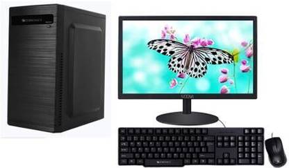 Fusion IT Assembled 550 Core i3 (4 GB DDR3/128 GB SSD/Windows 11 Home/17 Inch Screen/Assembled PC) with MS Office