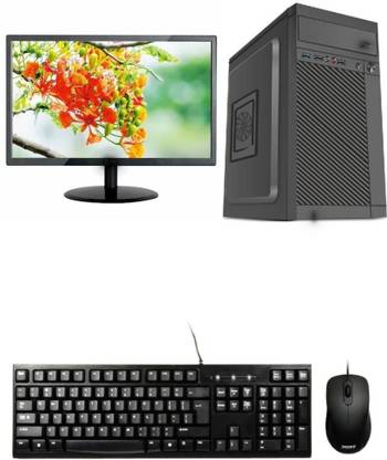 rionix PC 2000 Intel Core i5 (16 GB DDR4/1 TB/128 GB SSD/Windows 11 Home/1 GB/22 Inch Screen/Intel Core i5_Wifi_Bluetooth_Keyboard and Mouse) with MS Office