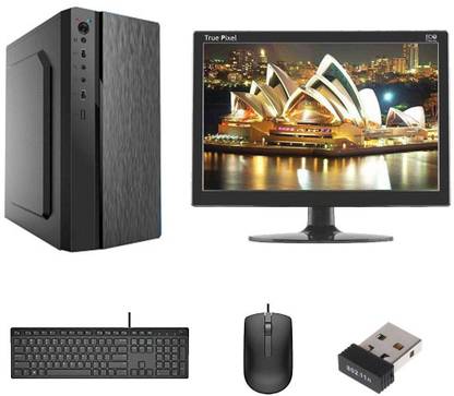 DZAB Assembled Computer Core i3 (4 GB DDR3/500 GB/Windows 10 Home/512 MB/17.1 Inch Screen/DZABAllinone Core i3)
