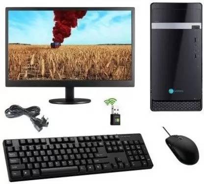 TECH- Assemblers CI5 Desktop Computer Core i5 (4 GB DDR4/1 TB/Windows 10 Home/18.5 Inch Screen/Core i5|4GB DDR4|1TB)