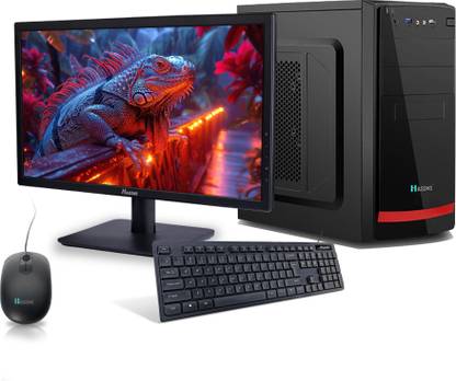 HASONS CPU i3 processor 4GB RAM Desktop Core i3 (10th Gen) (4 GB DDR4/1 TB/256 GB SSD/Windows 11 Home/21.5 Inch Screen/R310Hs422) with MS Office