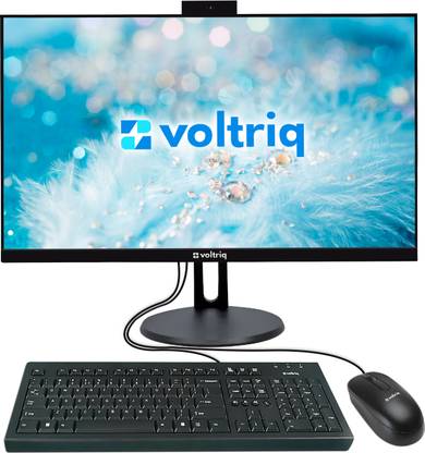 Voltriq All-in-One PC Core i3 (8 GB DDR4/256 GB SSD/Windows 11 Home/23.8 Inch Screen/AI200)