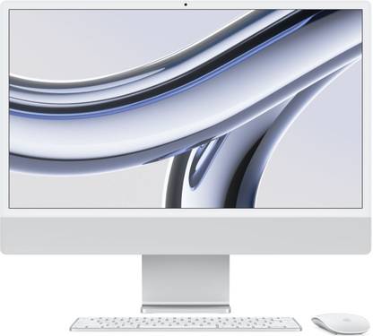 Apple iMac M3 (8 GB Unified/256 GB SSD/macOS Sonoma/24 Inch Screen/MQR93HN/A)