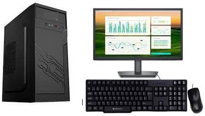FusionIT PC Intel Core i7-10700F Core i7 (10th Gen) (16 GB DDR4/1 TB/256 GB SSD/Windows 11 Home/4 GB DDR3/27 Inch Screen/Intel core Series) with MS Office