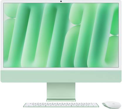 Apple iMac M4 (16 GB Unified/256 GB SSD/macOS Sequoia/24 Inch Screen/MWUE3HN/A)