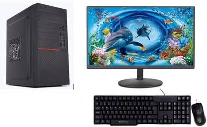 FusionIT Intel Core i5-2400 Core i5 (8 GB DDR3/256 GB SSD/Windows 11 Home/18.5 Inch Screen/AIO I5-2400-8GB-256GB-WIFI-19 INCH MONITOR) with MS Office