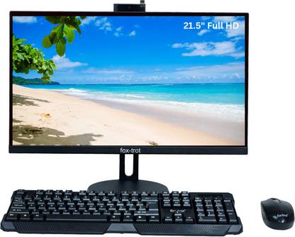 fox-trot All in One Desktop, Intel 12th Gen Core i5 (8 GB DDR4/500 GB/512 GB SSD/Free DOS/2 GB DDR4/21.5 Inch Screen/IC/III/V4)