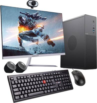 AMBYPC Slim SFF i3 8th 32-512 21.5" AIO Core i3 (8th Gen) (32 GB DDR4/512 GB SSD/Windows 10 Pro/21.5 Inch Screen/Speaker/Webcamera) with MS Office
