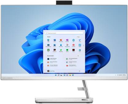 Lenovo IdeaCentre Core i3 (8 GB DDR4/512 GB SSD/Windows 11 Home/27 Inch Screen/27IAP7) with MS Office