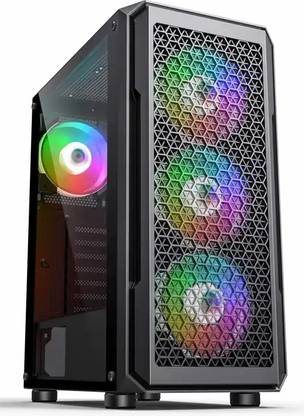ZOONIS 4th Generation Intel Core i3,16GB RAM,512GB SSD 4th Generation Intel® Core™ i3, With 2 GB Graphics Card (16 GB RAM/NVIDIA GeForce GT 610 Synergy Edition 2 GB DDR3 Graphics Card Graphics/512 GB SSD Capacity/Windows 10 Pro (64-bit)/NVIDIA GeForce GT 610 Synergy Edition 2 GB DDR3 Graphics Card GB Graphics Memory) Gaming Tower with MS Office