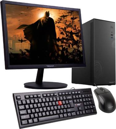 AMBYPC i3 4th Gen 8-256 19" AIO Fullset Core i3 (4th Gen) (8 GB DDR3/256 GB SSD/Windows 10 Pro/19 Inch Screen/Keyboard/Mouse) with MS Office