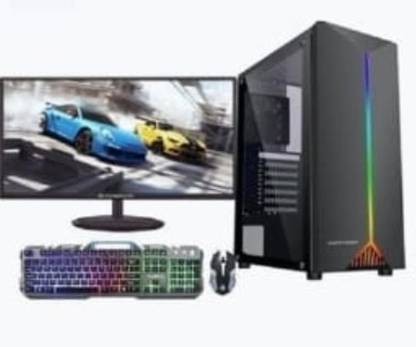 Exzon Intel series Core i7 (4th Gen) (16 GB DDR5/500 GB/512 GB SSD/Windows 10 Home/4 GB 4GBDDR3/19 Inch Screen/Gaming PC full set up desktop) with MS Office