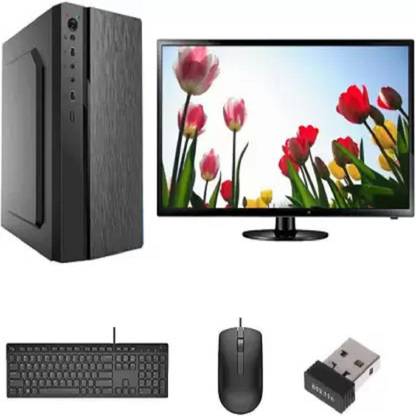 TECH- Assemblers Intel Core i5 (8 GB DDR3/500 GB/120 GB SSD/Windows 10 Home/1 GB/22 Inch Screen/ENTAIC-I5-650-8GB_500-120-22LED) with MS Office