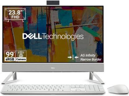 DELL AIO Inspiron 5430 Core i5 (8 GB DDR4/512 GB SSD/Windows 11 Home/23.8 Inch Screen/AIO Inspiron 5430) with MS Office