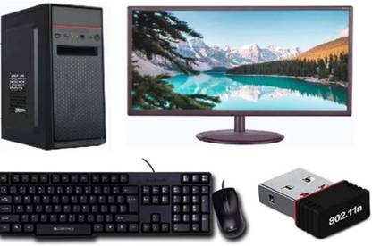 Assambled All in one i5 Core i5 (16 GB DDR4/1 TB/256 GB SSD/Windows 11 Home/19 Inch Screen/Pc i5) with MS Office
