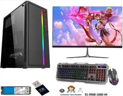 brozzo Best gaming and Editing dekstop Core i5 (8 GB DDR3/Windows 10 Pro/2 GB/19 Inch Screen/G1-Best gaming and Editing dekstop with 2 GB graphics card)
