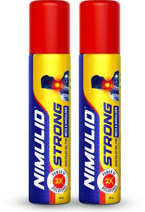Nimulid Strong Pain Relief (Pack of 2) Spray